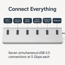7-Port USB 3.0 Hub for efficient multitasking by LJGDeals