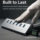 7-Port USB 3.0 Hub for efficient multitasking by LJGDeals