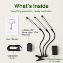 Indoor Plant Grow Light for Healthy Indoor Plants by LJGDeals