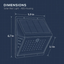 Solar Lights Wall Lamps with Motion Sensor by LJGDeals