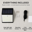 Solar Lights Wall Lamps with Motion Sensor by LJGDeals