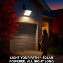 Solar Lights Wall Lamps with Motion Sensor by LJGDeals