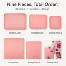 Storage Bags with Packing Cubes for Travel by LJGDeals