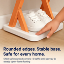 9Tier Narrow Entryway Shoe Rack Plastic Vertical Shoe Organizer Space Saving Free Standing Shoes Storage Shelf Closet Hallway by LJGDeals