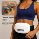 Abdominal Massager Anti Cellulite Remover Machine Electric Stomach Tummy Massager Automatic Bian Stone Kneading Massager with 5 Modes 3 Heat 3 Speeds by LJGDeals
