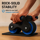 Abdominal Wheel with Kneel Pad and Phone Holder for Home Gym by LJGDeals