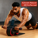 Abdominal Wheel with Kneel Pad and Phone Holder for Home Gym by LJGDeals