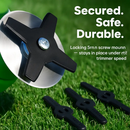 Cordless Grass Trimmer with Saw & Multi-Blade Kit by LJGDeals