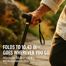 Folding Walking Cane for Travel and Comfort by LJGDeals