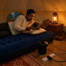 Inflatable Air Mattress for Home and Camping by LJGDeals