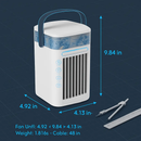 Portable Air Conditioner Fan with 4-in-1 Evaporative Cooling by LJGDeals