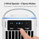 Portable Misting Air Cooler with Humidifier and Night Light by LJGDeals