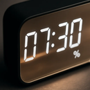 Mirror Digital Alarm Clock with Wireless Speaker FM Radio by LJGDeals