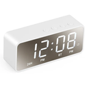 Mirror Digital Alarm Clock with Wireless Speaker FM Radio by LJGDeals
