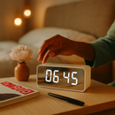 Mirror Digital Alarm Clock with Wireless Speaker FM Radio by LJGDeals