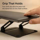 Laptop Stand Aluminum Angle Adjustable Ergonomic Holder by LJGDeals