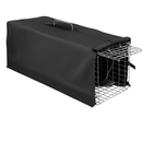 31x12x11” Folding Live Animal Trap Cage With Waterproof Cover And Gloves Humane Easy To Catch And Release Trap For Stray Cats Raccoons Squirrel Skunk by LJGDeals