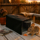 31x12x11” Folding Live Animal Trap Cage With Waterproof Cover And Gloves Humane Easy To Catch And Release Trap For Stray Cats Raccoons Squirrel Skunk by LJGDeals