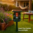 Solar Ultrasonic Animal Repeller with PIR Motion Sensor by LJGDeals