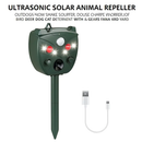 Ultrasonic Solar Animal Repeller for Garden and Yard by LJGDeals