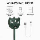 Ultrasonic Solar Animal Repeller for Garden and Yard by LJGDeals