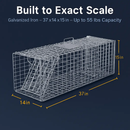 Live Animal Trap Cage, Folding Catch & Release by LJGDeals