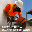 Respirator Mask with Dual Filtration for Dust by LJGDeals
