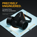 Respirator Mask with Dual Filtration for Dust by LJGDeals