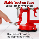 Apple Peeler Slicer Core with Suction Base 3 in 1 by LJGDeals