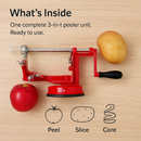 Apple Peeler Slicer Core with Suction Base 3 in 1 by LJGDeals