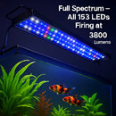 Aquarium LED Light with Extendable Brackets by LJGDeals