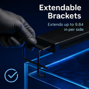 Aquarium LED Light with Extendable Brackets by LJGDeals
