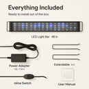 Aquarium LED Light with Extendable Brackets by LJGDeals