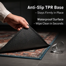 Vintage Area Rug - Soft, Waterproof Non-Slip for Home by LJGDeals