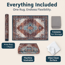Vintage Area Rug - Soft, Waterproof Non-Slip for Home by LJGDeals