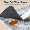 Vintage Area Rug - Soft, Waterproof Non-Slip for Home by LJGDeals