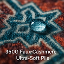 Vintage Area Rug - Soft, Waterproof Non-Slip for Home by LJGDeals