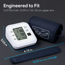 Blood Pressure Monitor with Adjustable Cuff by LJGDeals