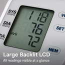 Blood Pressure Monitor with Adjustable Cuff by LJGDeals