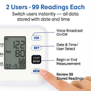 Blood Pressure Monitor with Adjustable Cuff by LJGDeals