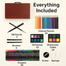 Art Supplies Kit: Complete Creative Studio Set by LJGDeals