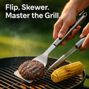 Stainless Steel BBQ Grill Tool Kit Grilling Utensils by LJGDeals