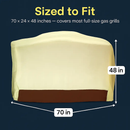 BBQ Grill Cover for Outdoor Use - All-Weather by LJGDeals