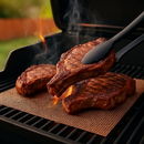 Grill Mat Beige - Reusable Non-Stick Grilling Accessory by LJGDeals