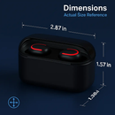 TWS Earbuds with Mic for Dual-Mode Stereo by LJGDeals
