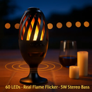 LED Flame Speakers Torch Wireless Speaker by LJGDeals