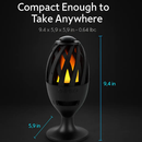 LED Flame Speakers Torch Wireless Speaker by LJGDeals