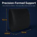 Lumbar Support Pillow for Comfort and Back Relief by LJGDeals