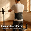 Back Support Brace with Breathable Mesh Lumbar Support by LJGDeals