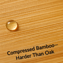 Bamboo Laptop Desk with Tilt Surface and Drawer by LJGDeals